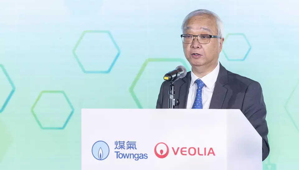 Mr Tse Chin-wan, Secretary for Environment and Ecology, believes the realisation of Hong Kong’s first green hydrogen project will help promote hydrogen energy development.